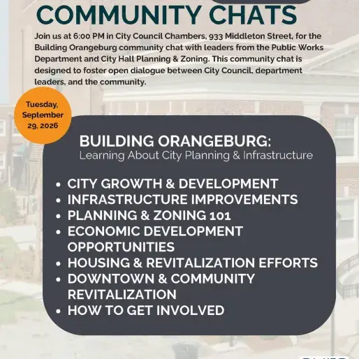 City Connect Community Chats- Building Orangeburg