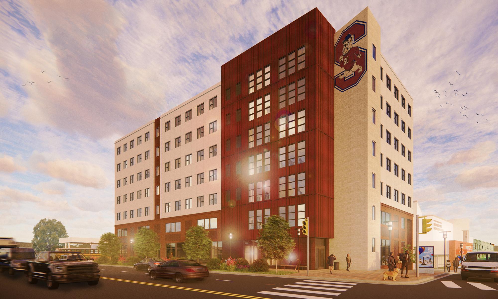 Railroad Corner Rendering