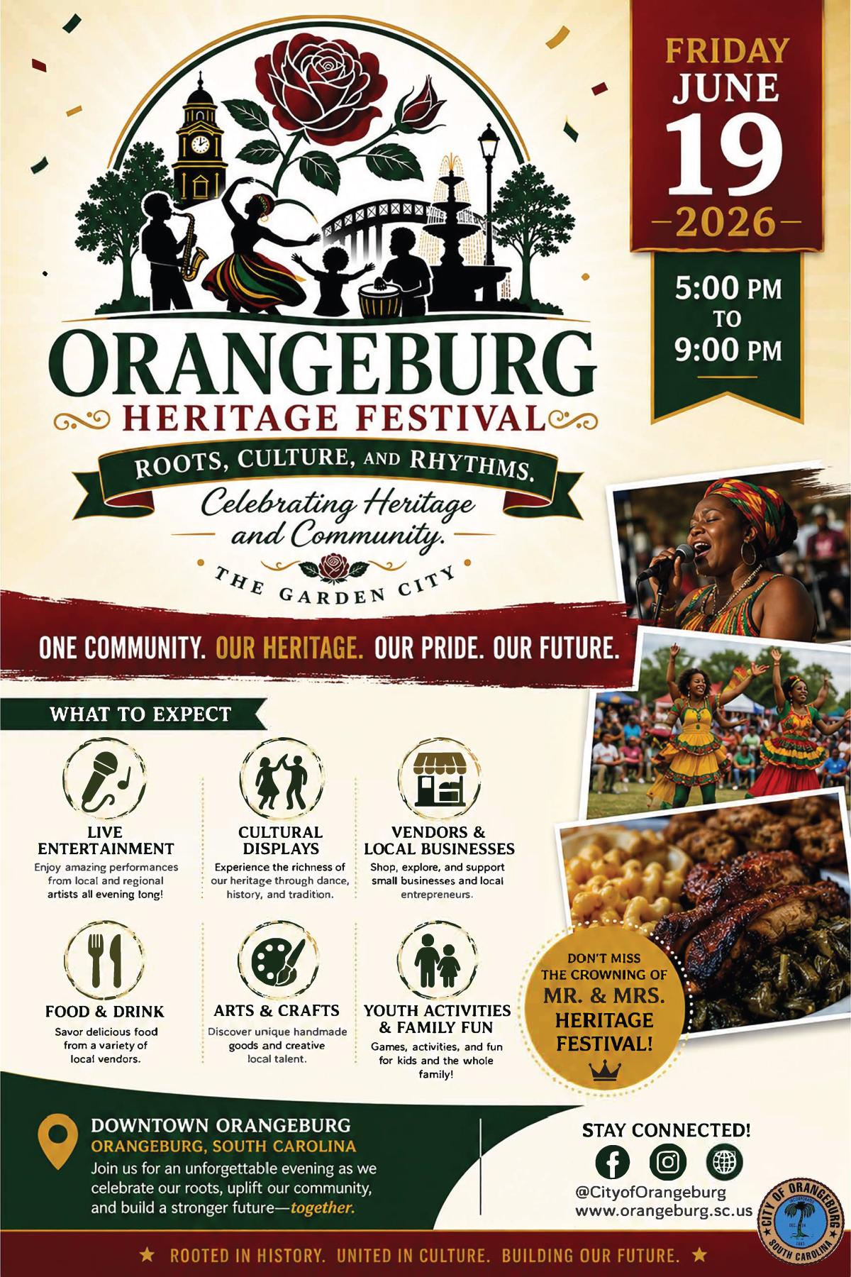 Heritage Festival Event Flyer